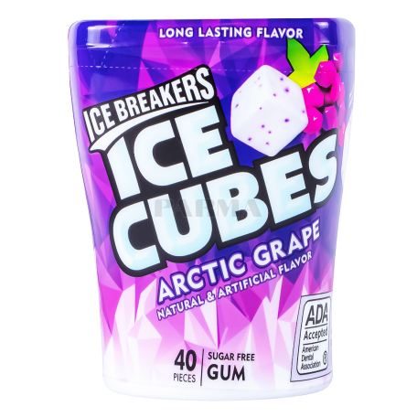 Մաստակ «Ice Cubes» խաղող, առանց շաքար 40հատ