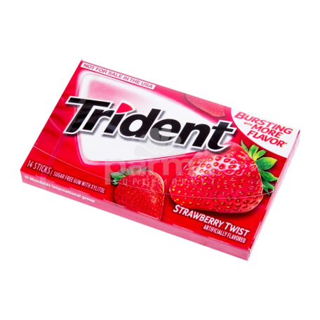 Մաստակ «Trident» ելակ 14 հատ