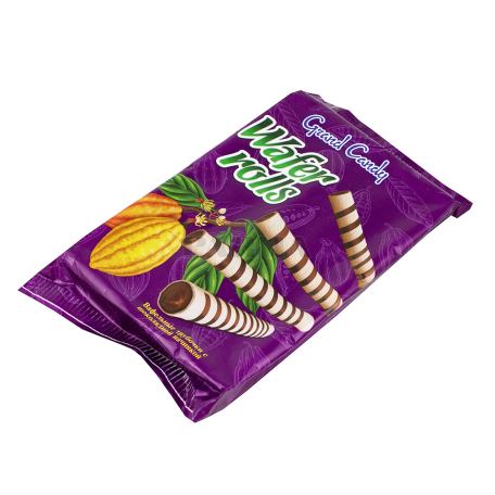Վաֆլե ձողիկներ «Գրանդ Քենդի» շոկոլադ 125գ