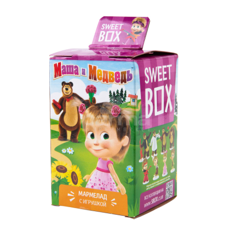 Կոնֆետ-խաղալիք «Sweet Box» մաշան և արջը 10գ