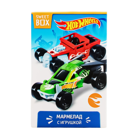 Կոնֆետ-խաղալիք «Sweet Box Hot Wheels» 10գ