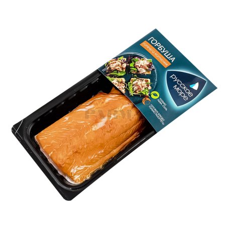 Филе горбуши "Русское Море" горячего копчения 200г