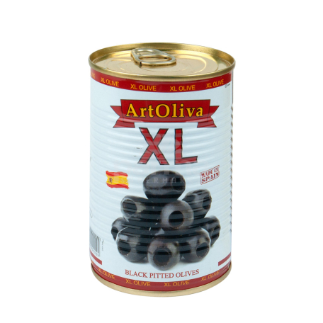 Оливки `ArtOliva XL` без косточки 400г