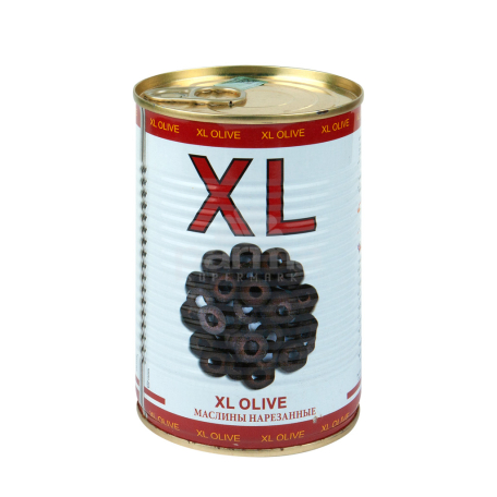Оливки `XL` нарезанные 400г