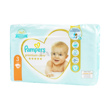 Տակդիր «Pampers Premium Care» 6-10կգ 40հատ