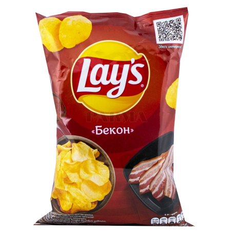 Չիպս «Lays» բեկոն 70գ