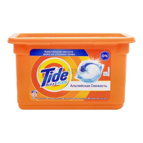 Հաբ-գել լվացքի «Tide» 12հատ 297.6գ