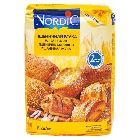 Ալյուր «Nordic» ցորենի 2կգ
