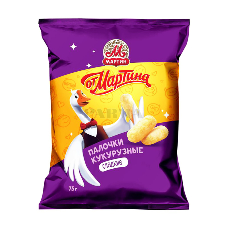 Եգիպտացորենի ձողիկներ «Օտ Մարտինա» քաղցր 75գ