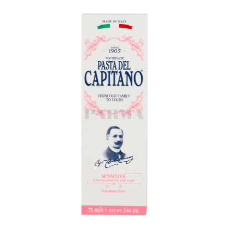 Ատամի մածուկ «Pasta del Capitano» զգայուն 75մլ