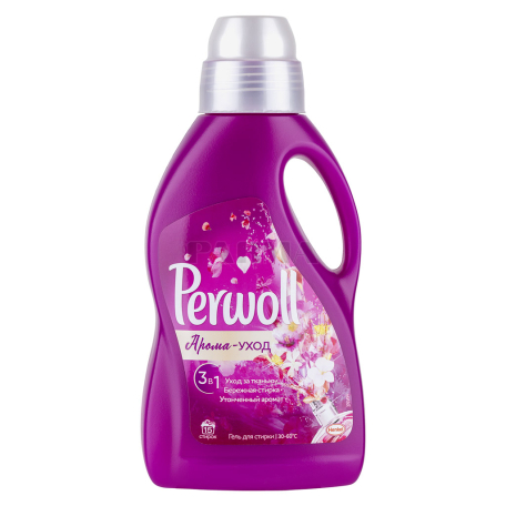 Հեղուկ լվացքի «Perwoll Aroma Care 3in1» 900լ