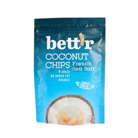 Чипсы кокосовые `Bett'r` с морской солью 70г