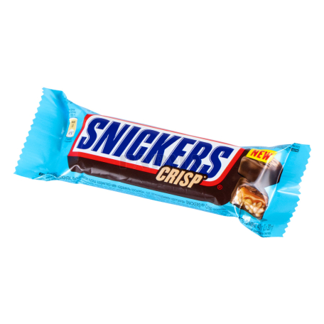 Шоколадный батончик `Snickers` крисп 40г