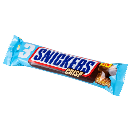 Шоколадный батончик `Snickers` крисп 60г