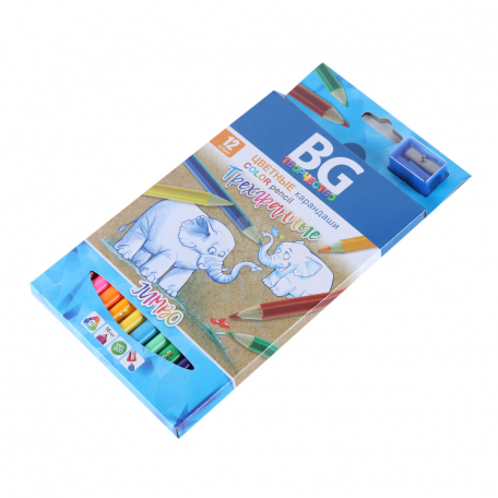 Մատիտ «BG» 12 գույն