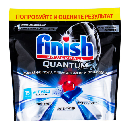 Հաբ սպասքի մեքենայի «Finish Powerball Quantum Ultimate» 187.5գ