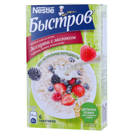 Շիլա վարսակի «Nestle Быстров» կաթով 240գ