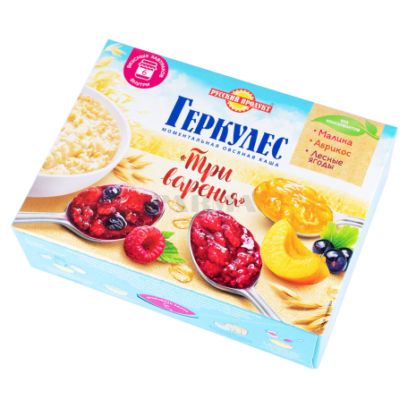 Շիլա վարսակի «Русский продукт Геркулес» կոնֆիտյուրով 348գ