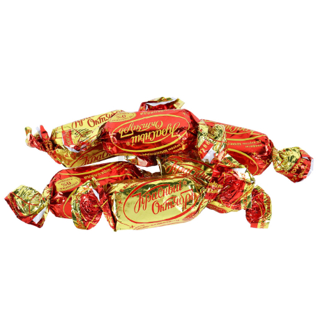Шоколадные конфеты `Красный октябрь` шоколад, ваниль кг
