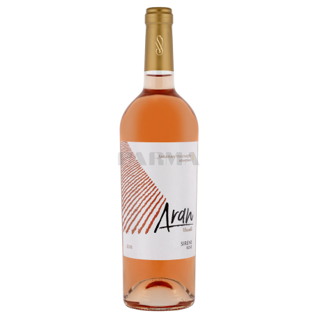 Вино `Аран` сухое, розовое 750мл
