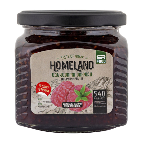 Մուրաբա «Homeland» ազնվամորի 540գ