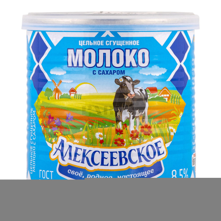 Խտացրած կաթ «Алексеевское» 8.5% 360գ