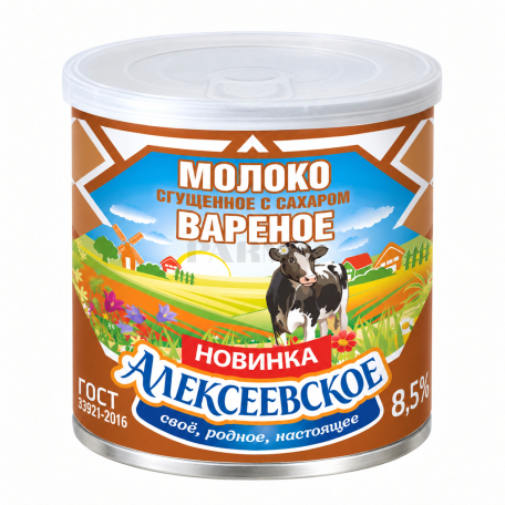 Խտացրած կաթ «Aлексеевскoe» եփած 8.5% 360գ