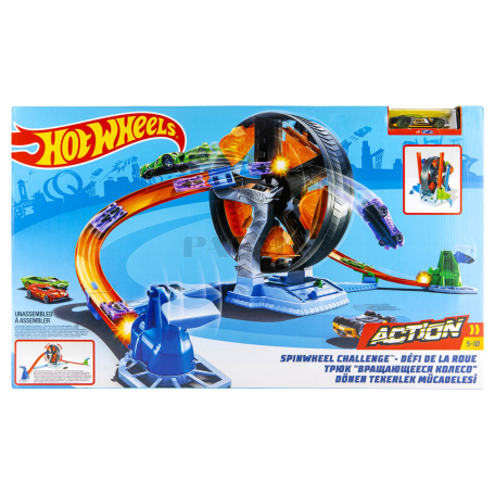 Խաղալիք «Hot Wheels Spinwheel Challenge» հավաքածու