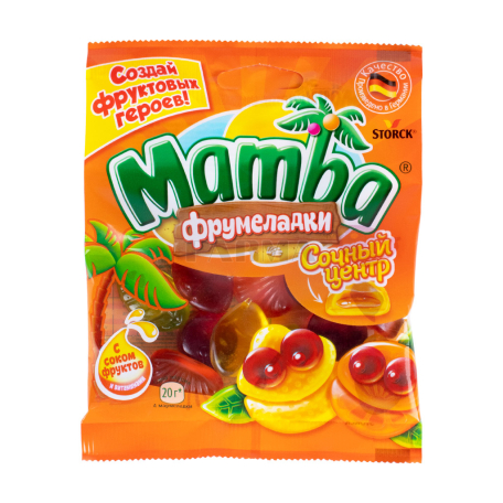 Желейные конфеты `Mamba Сочный центр` 70г