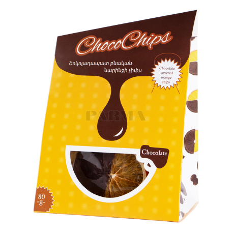 Chips chocolate-coated 