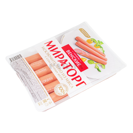 Sausage "Мираторг" vienna 350g