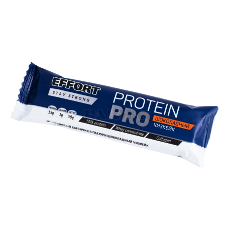 Բատոն «Protein Effort Pro» շոկոլադե չիզքեյք 50գ