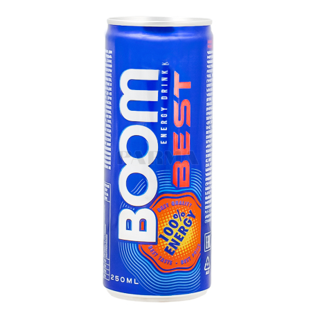 Էներգետիկ ըմպելիք «Boom Best» 250մլ