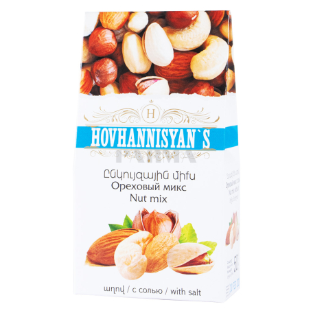 Ореховый микс `Hovhannisyan`s` с солью 50г