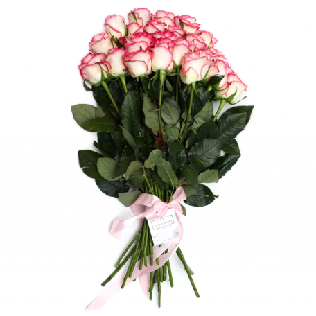 Ծաղկեփունջ «Flowers Armenia» վարդ, վարդագույն 25հատ