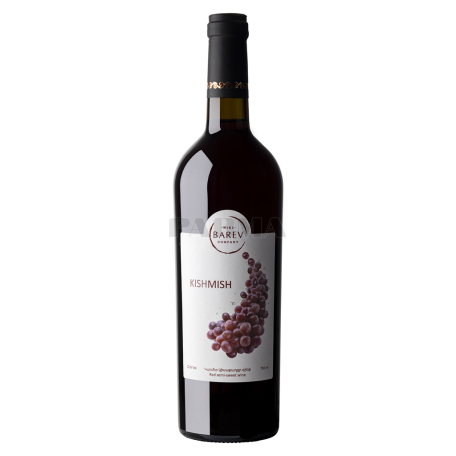Вино `Барев Кишмиш` красное, полусладкое 750мл
