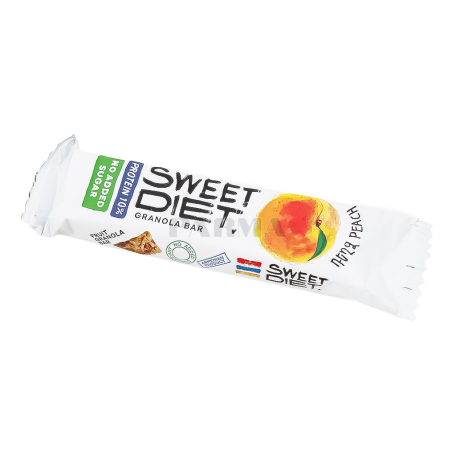 Գրանոլա «Sweet Diet Protein» դեղձի չիր, ընդեղեն 40գ