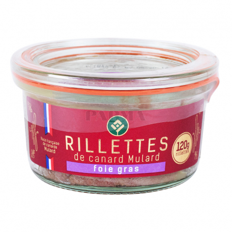 Պահածո բադի «Rillettes De Canard Foie Gras» 120գ