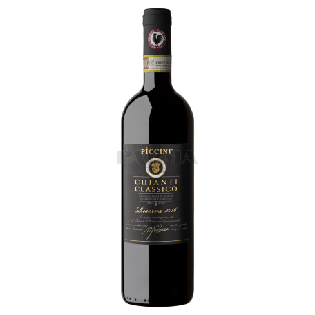 Вино `Piccini Chianti Classico Riserva` красное, сухое 750мл