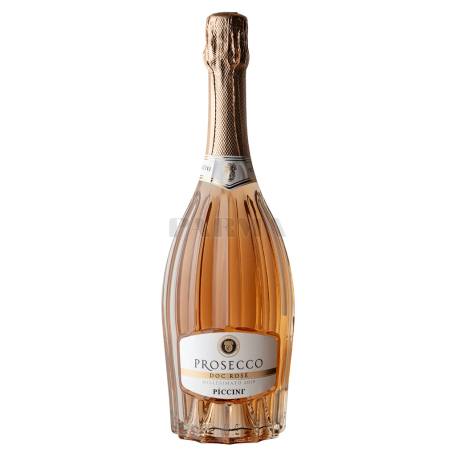 Игристое вино `Piccini Prosecco Doc` розовое, сухое 750мл