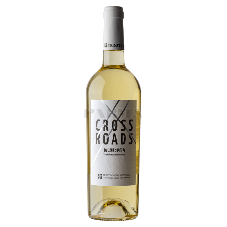 Вино `Trinity Crossroads Voskehat Chardonnay` белое, сухое 750мл