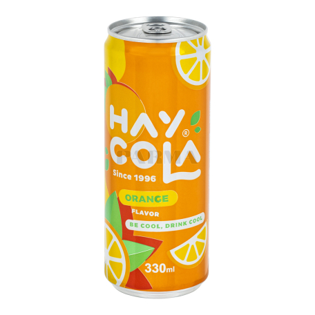 Освежаюший напиток `Ай Кола` апельсин 330мл