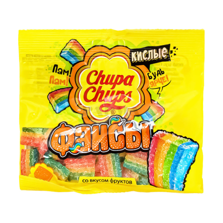 Դոնդողանման կոնֆետներ «Chupa Chups Фансы» թթու 150գ