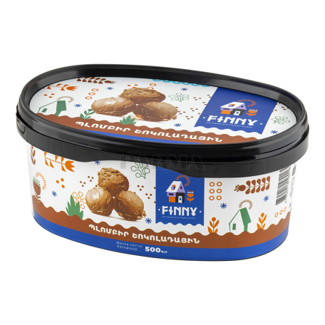 Պաղպաղակ «Finny» շոկոլադ 500գ