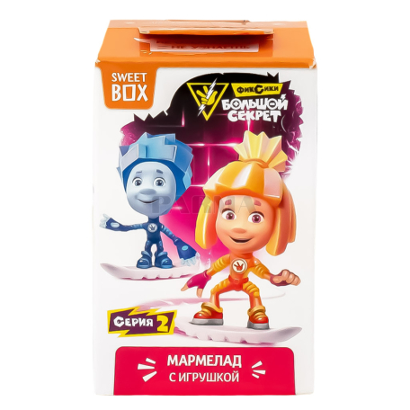 Игрушка-конфета "Sweet Box Fiksiki" 10г