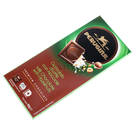 Շոկոլադե սալիկ «Perugina» կաթնային, կարամելացված պնդուկով 86գ