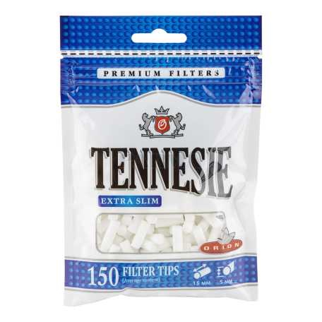 Фильтр `Tennesie Extra Slim` для сигарет 150штук