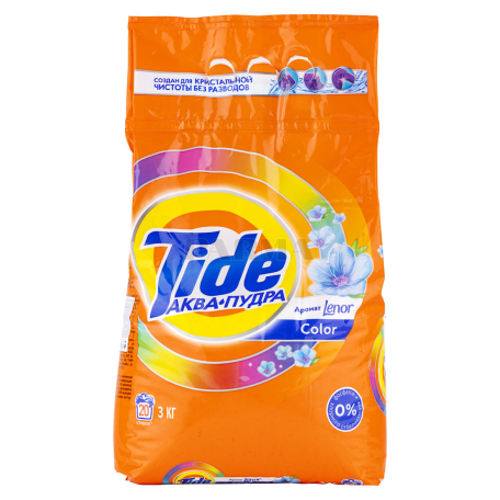 Փոշի լվացքի «Tide Lenor» ավտոմատ, գունավոր 3կգ