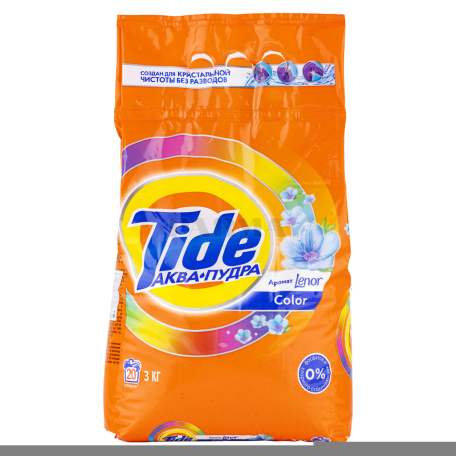 Փոշի լվացքի «Tide Lenor» ավտոմատ, գունավոր 3կգ