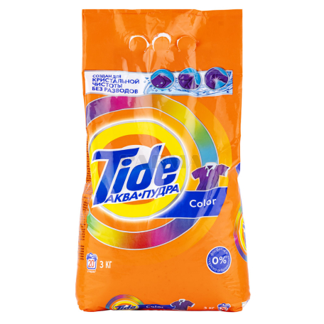 Փոշի լվացքի «Tide» ավտոմատ, գունավոր 3կգ